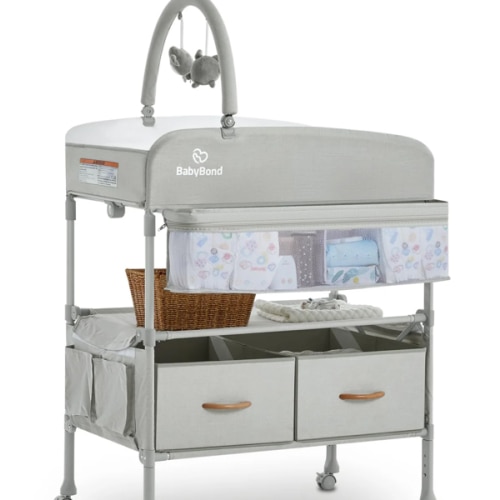 BabyBond Portable Baby Changing Table for Newborn Essentials
