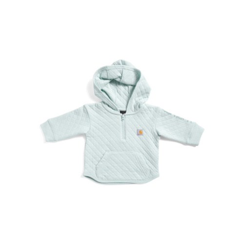 Infant Girls Quilted Jersey Half Zip Sweatshirt | Kids & Baby | Marshalls