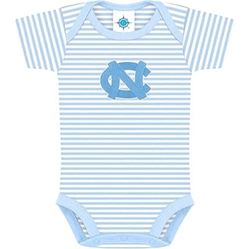 University of North Carolina Tar Heels Striped Baby Bodysuit