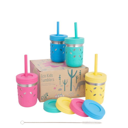 Stainless Steel 10oz Drinking Tumblers + Food Storage
