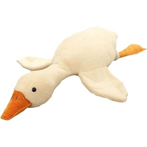Swan Stuffed Animal, 2.6 lbs Weighted Plush Swan Toy Goose Weighted Plush Animals Duck Stuffed Animals Plush Pillow Toy Gifts for Kids, 19.68"