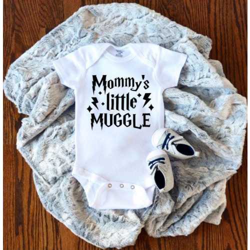 Mommy's Little Muggle / Baby Bodysuit / Funny Baby Bodysuit / HP Inspired