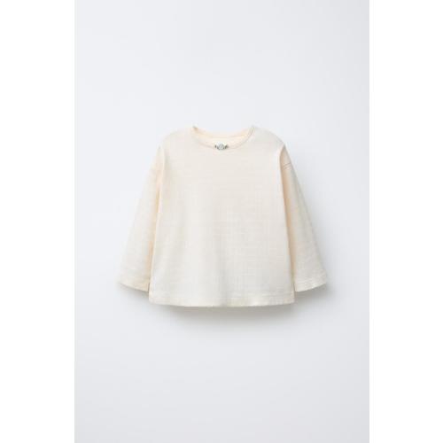 POINTELLE HEARTS T-SHIRT - Ecru | ZARA United States
