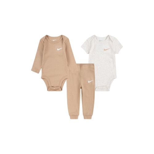 Solid 3-Piece Bodysuits & Joggers Set