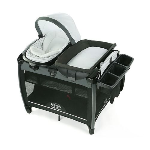 Graco® Pack 'n Play® Rock 'n Grow® Playard in - Black/grey
