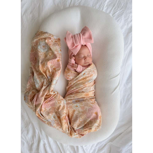 Swaddle Set | Pastel Bloom – Little and Fern