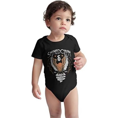 Toddler Short-Sleeve One-Piece Bodysuits Baby Bodysuit 0-2T