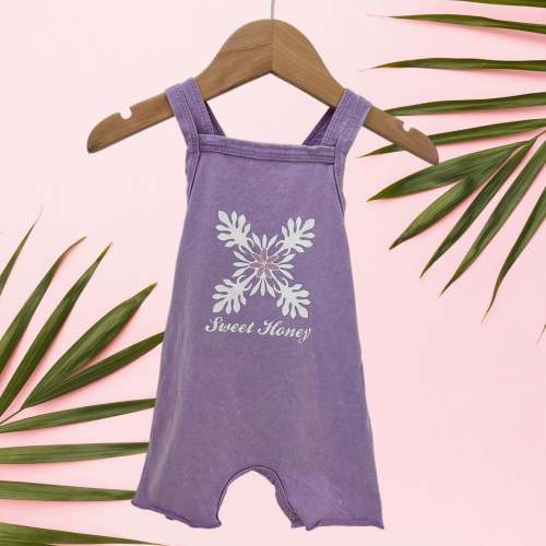 Purple Tiare Quilt Xback Jumpsuit
