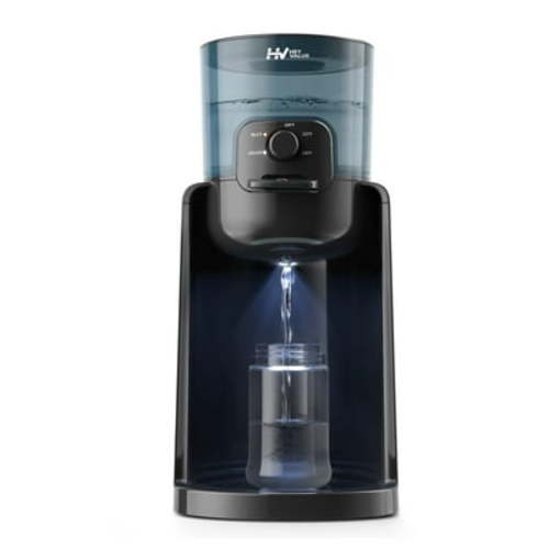 HEYVALUE Instant Baby Bottle Warmer & Milk Machine, Formula Dispenser, 72H Warm, 4 Temp Options, Night Light