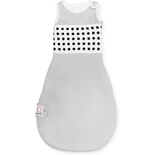Nanit Breathing Wear Sleeping Bag - Pebble Grey, medium or large