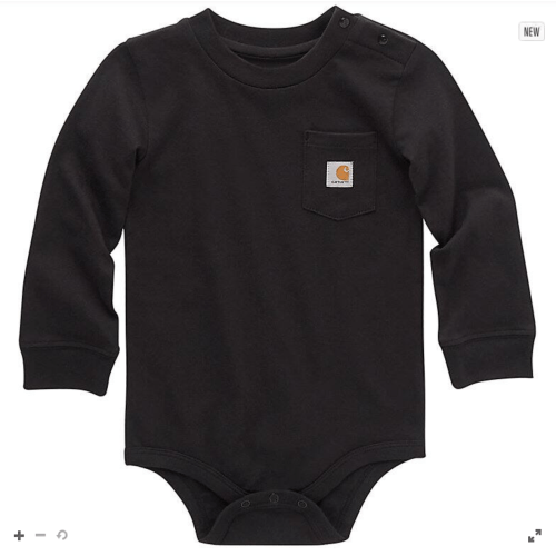 Kids' Long-Sleeve Pocket Bodysuit (Infant)