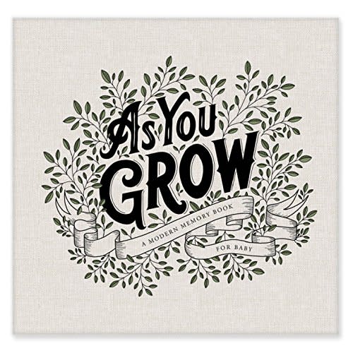 As You Grow: A Modern Memory Book for Baby