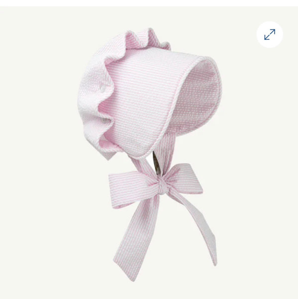 Beaufort Bonnet - Pink Greenbrier Gingham