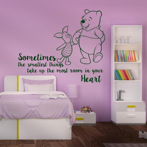 Decal House Classic Winnie the Pooh Nursery Bedroom Wall Decal & Reviews | Wayfair