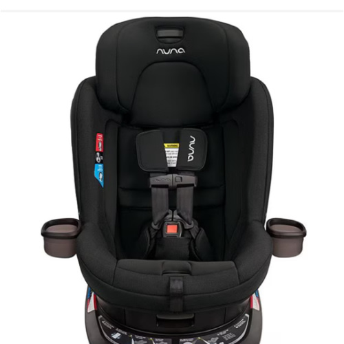 Nuna REVV 360° Rotating Rear and Forward Facing Convertible Car Seat - Caviar Edition