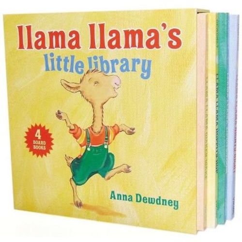 Llama Llama's Little Library (board Book) By Anna Dewdney