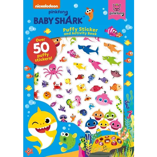 Baby Shark: Puffy Sticker and Activity Book