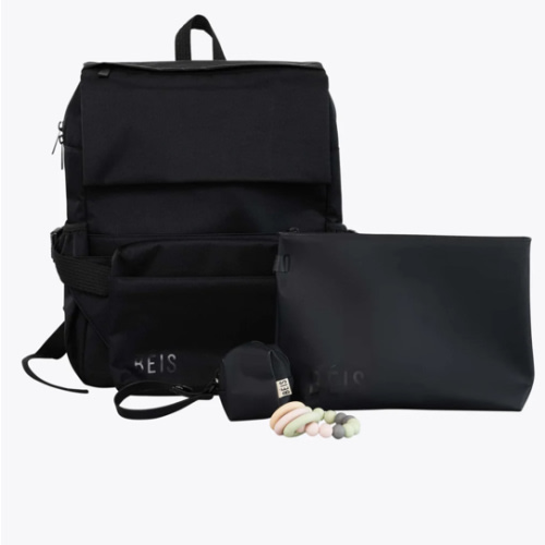 BÉIS 'The Ultimate Diaper Backpack' in Black - Diaper Bag & Diaper Backpack