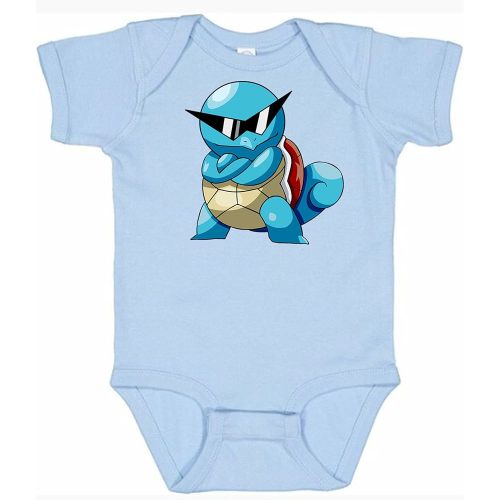 Turtle Video Game Character Long or Short Sleeves Unisex Baby Bodysuit