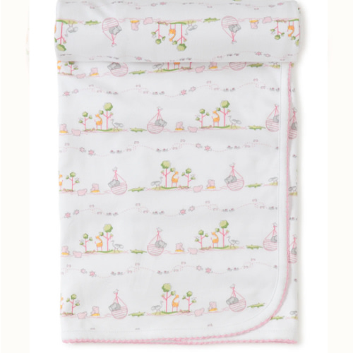 Noah's Pink Print Blanket