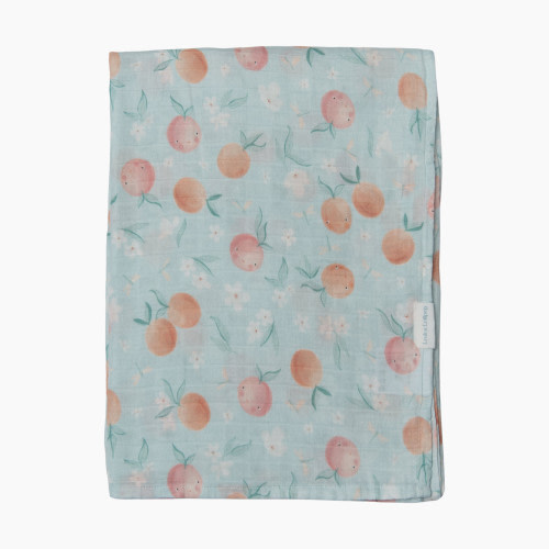 Loulou Lollipop Muslin Swaddle - Peaches
