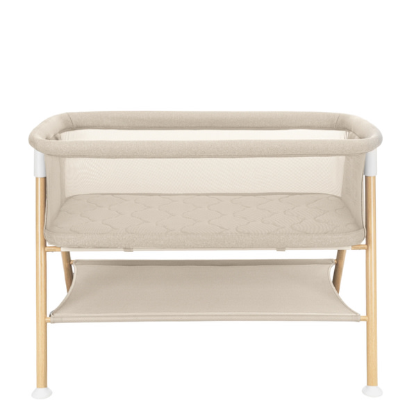 Newton Essential Breathable Bassinet - Sandstone