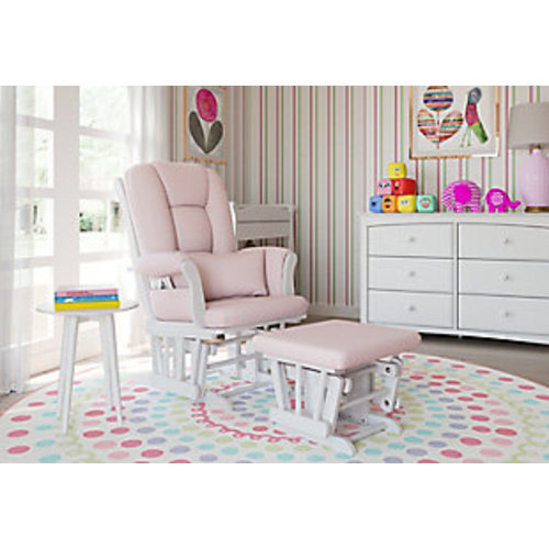 Storkcraft Tuscany Glider and Ottoman