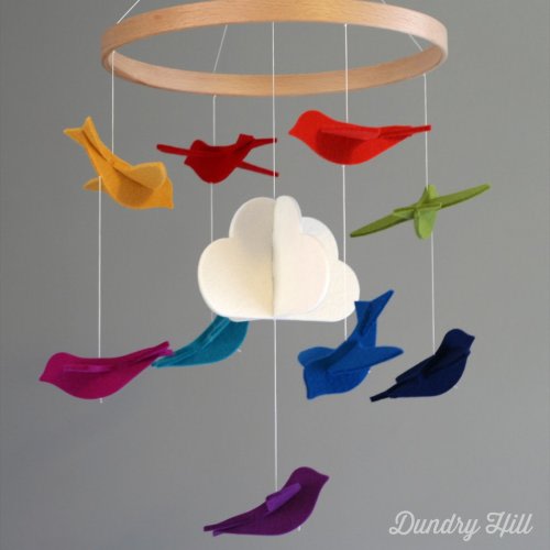 Felt Mobile by Dundry Hill – Pacifier