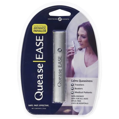 QueaseEase Aromatic Inhaler ESSENTAIL Oil Therapy - 1 Ea Grey, 0.07 Fl Oz (Pack of 1)