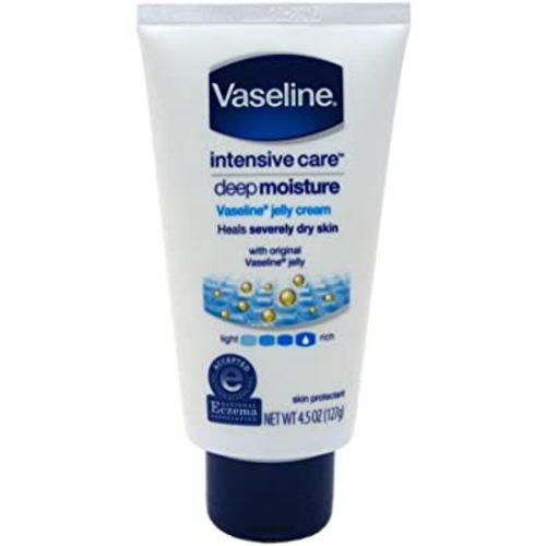 Vaseline Intensive Care Deep Moisture Cream 4.5 Ounce (133ml) (2 Pack)