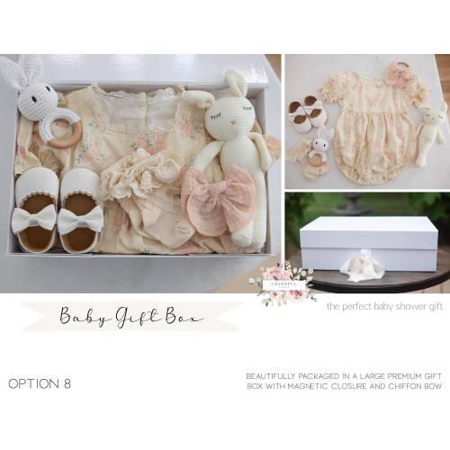 Baby Girl Gift, Baby Gift Box, Baby Shower Gift Box, Baby Gift Box Set, Baby Girl Present, Welcome Baby Gift, Baby Shower Gift, Baby Gift