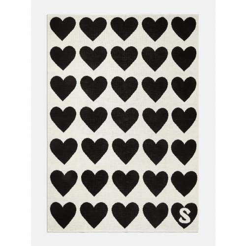 Wrapped in Love Custom Blanket - Black/White