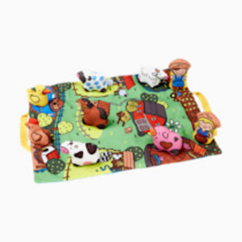 Melissa & Doug Take-Along Farm Play Mat