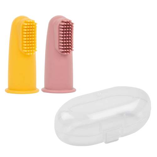 2 Brosses à Dents à Doigt