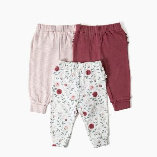 Picolette by Olivia Culpo Baby Girls' Floral Pants - Pink 0-3M
