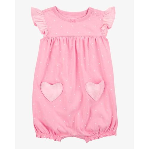 Baby Heart Cotton Romper - Carter's | Carter's