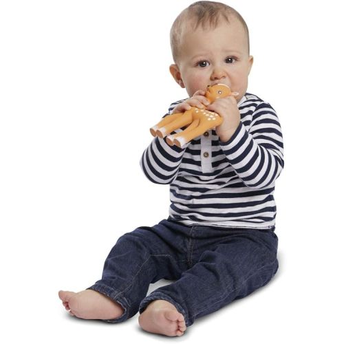 Sophie la girafe Fanfan The Fawn | Teether Friend to Sophie la girafe | Natural Rubber | Designed for Teething Babies | Awaken All 5 Senses | Easy to Clean