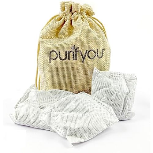 100% Natural Bamboo Charcoal Air Purifying Bag