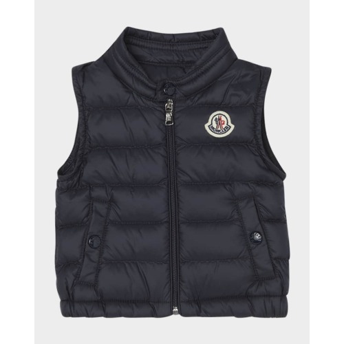 Boy's Amaury Puffer Vest, Size 6M-3
