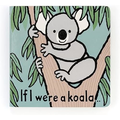 Jellycat If I were a Koala: A Baby Board Book Children's Book - Baby Gift