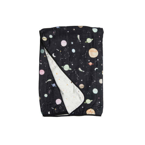 Muslin Quilt Blanket - Space