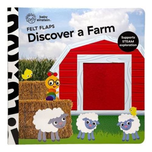Baby Einstein Discover a Farm Felt Flaps (Board Book)