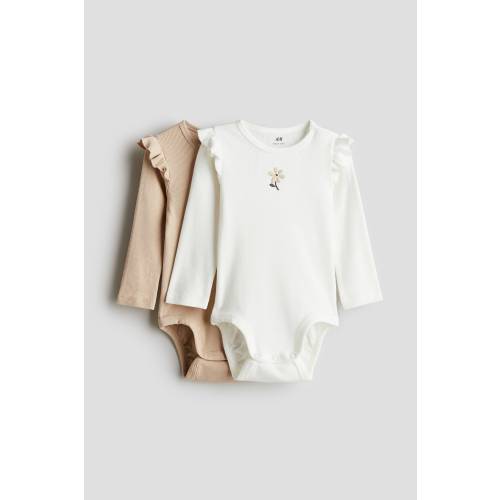 2-PACK LONG-SLEEVED BODYSUITS