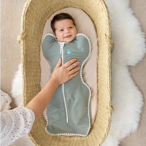 Swaddle Up™ 1.0 TOG (68-75°F) Deep Olive Original Cotton