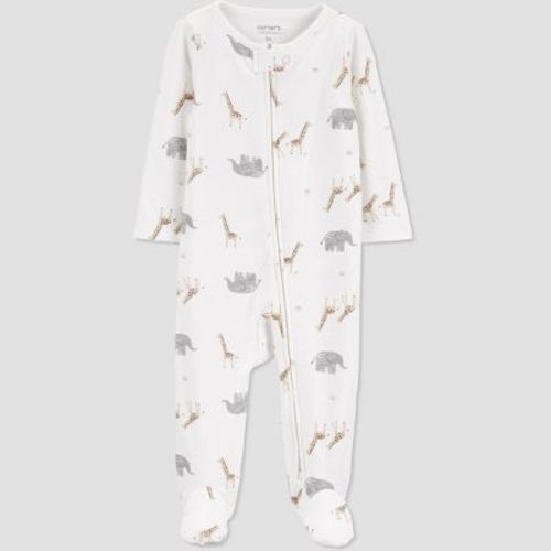 Carter's Just One You®️ Baby Safari Sleep N' Play - Ivory/brown Newborn