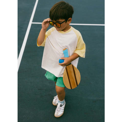 Retro Tee- Yellow
