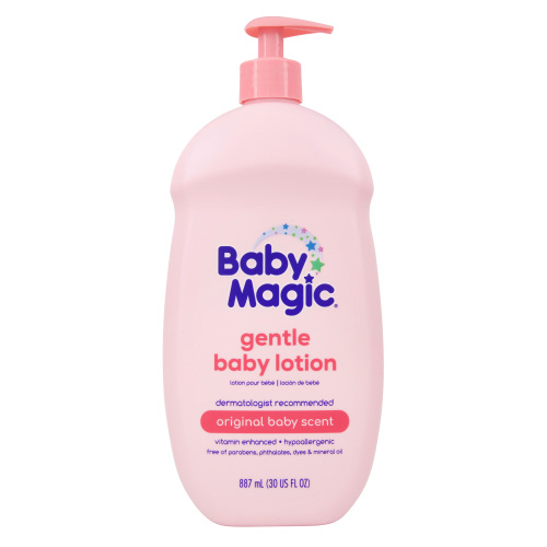 Baby Magic Gentle Baby Lotion, Original Baby Scent, Hypoallergenic, 30 oz.