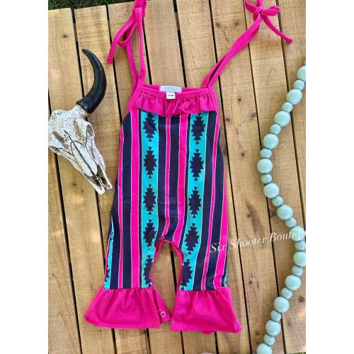 Retro cowgirl romper