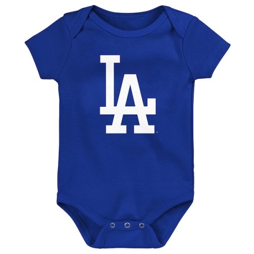 Newborn & Infant Los Angeles Dodgers Royal Primary Team Logo Bodysuit