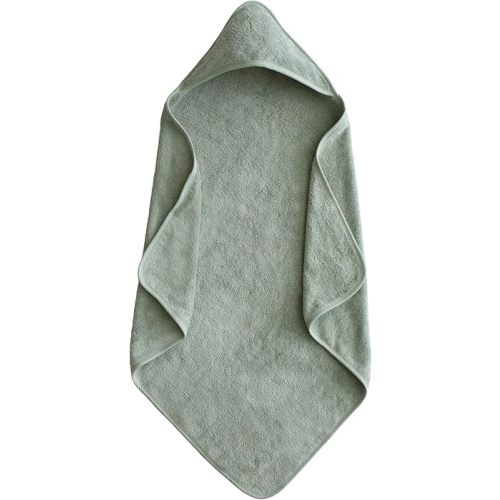 Amazon.com: mushie Baby Hooded Towel | Organic Cotton (Moss) : Baby